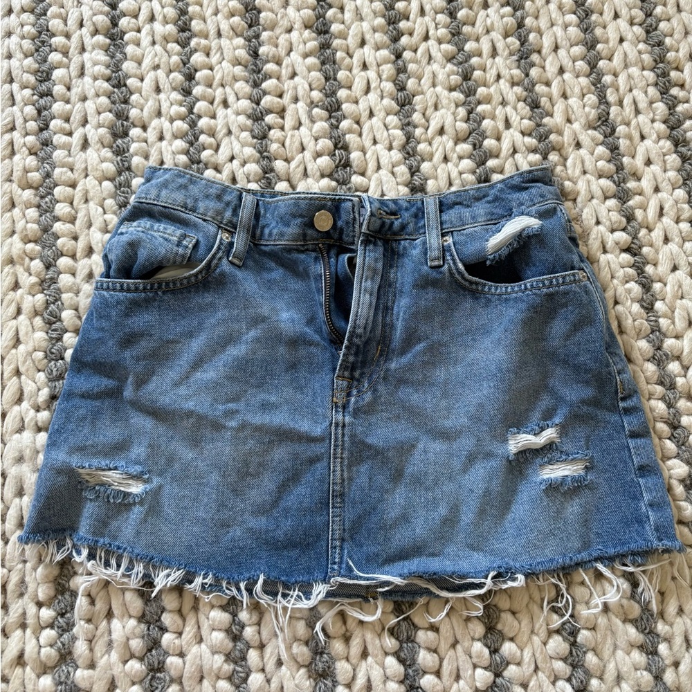 Denim skirt, forever 21